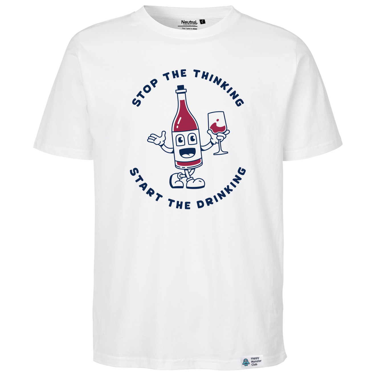 Image of the product Vino loco, from the product category T-shirts adults