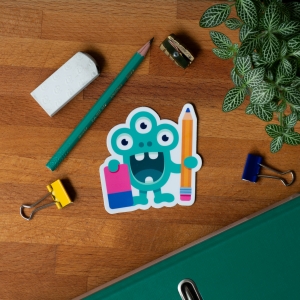 Afbeelding van het product De creatieve monsters, uit de product categorie Stickers